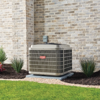 heat pump out door