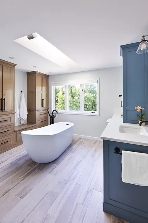 tub ad shower remodel