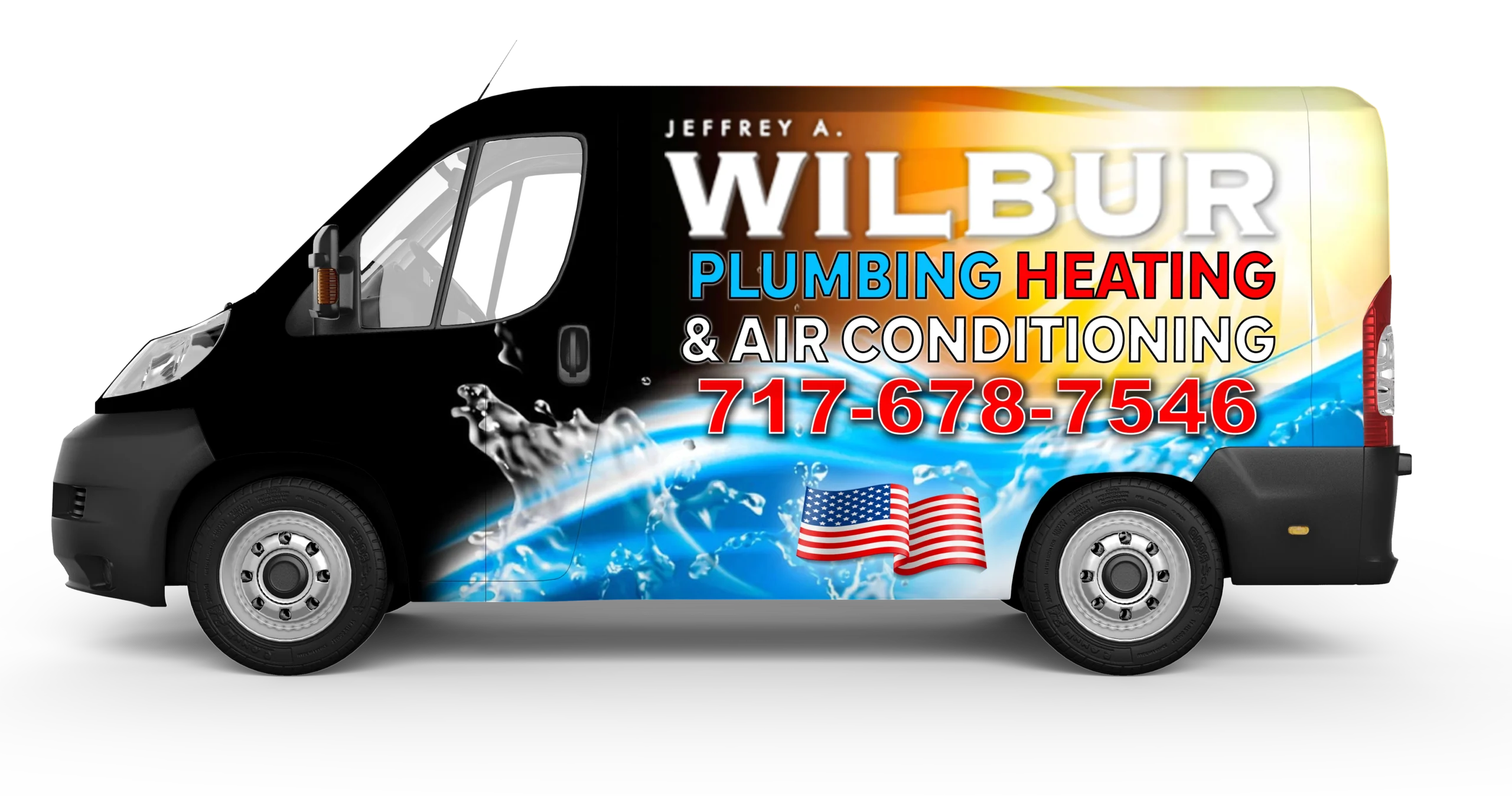 Jeffrey-wilbur-plumbing-van